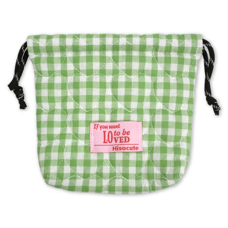 巾着 チェック
