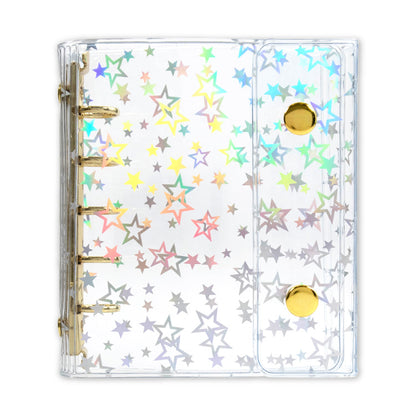 クリアコレクトブック 5つ穴 星柄