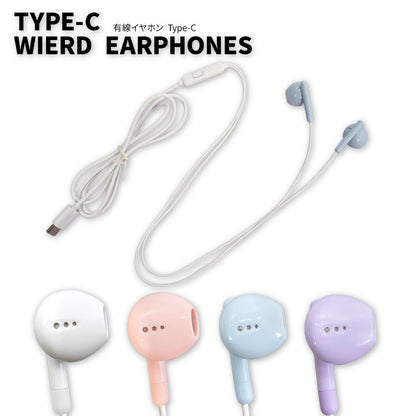 有線イヤホン Type-C