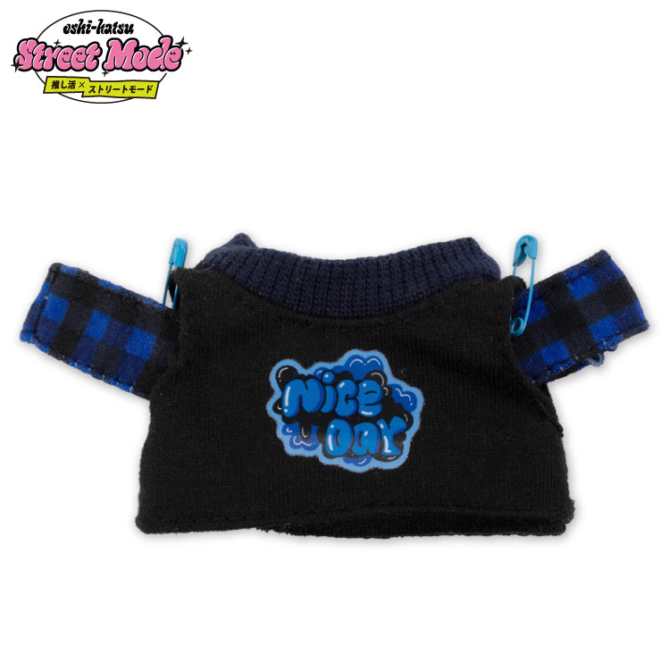 推し活×ストリートモード ぬいぐるみ用服 10cm用