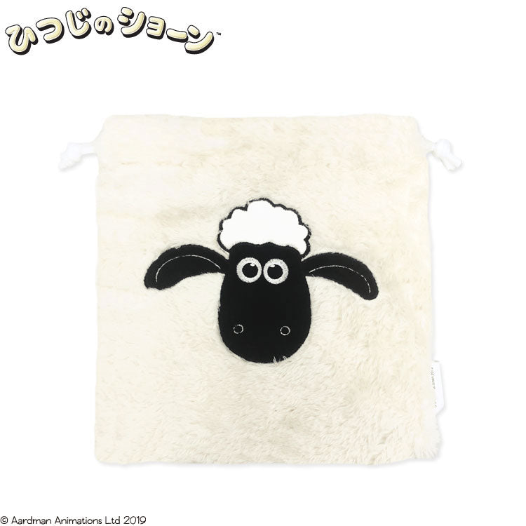 ひつじのショーン コラボ モコモコ巾着