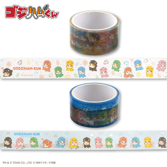 ゴジハムくん コラボ クリアロールテープ2Pセット