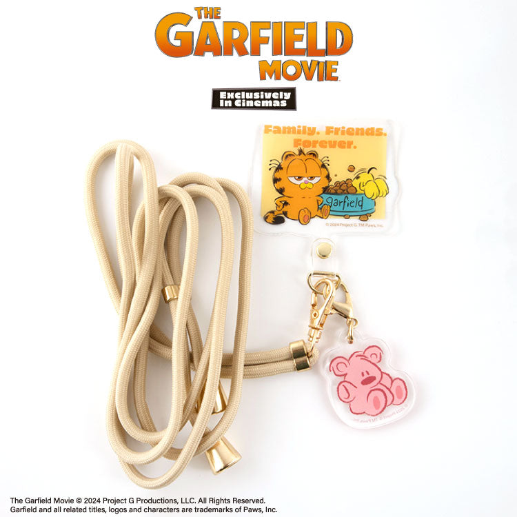 THE GARFIELD MOVIE コラボ フォンタブ＆ショルダーストラップ