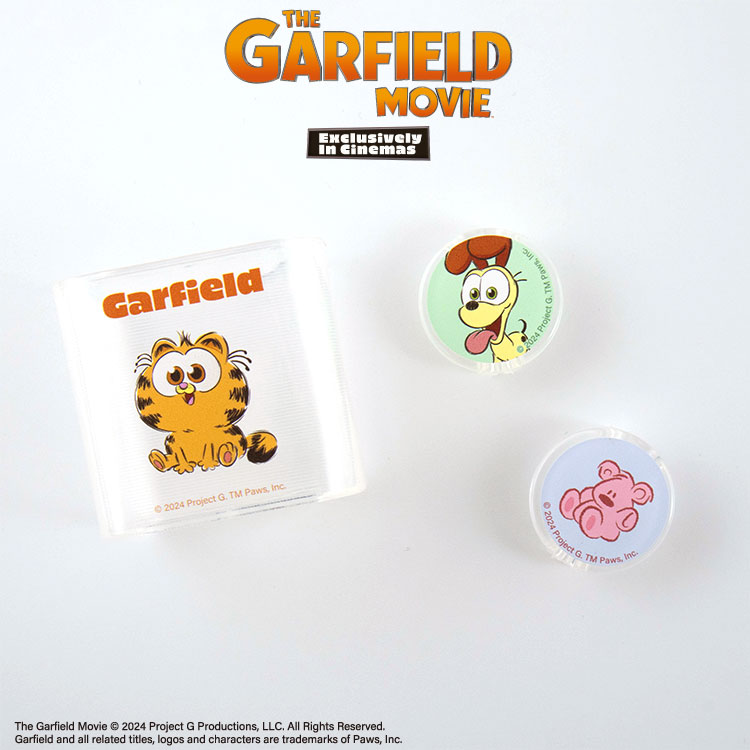 THE GARFIELD MOVIE コラボ ケーブル＆アダプタカバー3P
