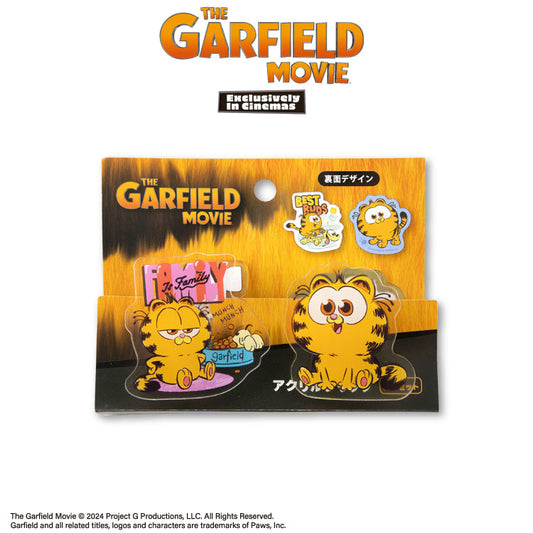 THE GARFIELD MOVIE コラボ アクリルクリップ2P