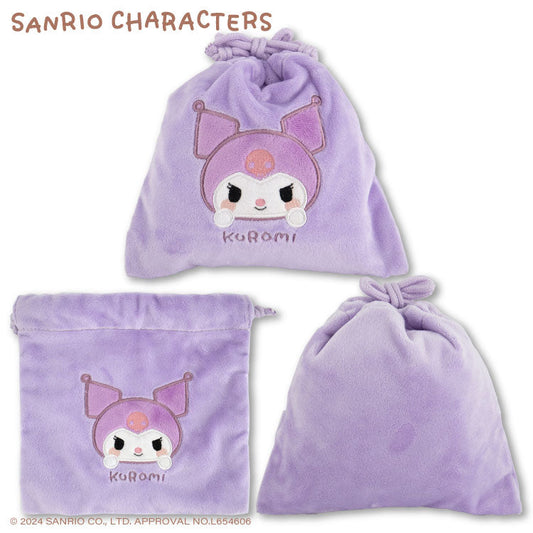 サンリオキャラクターズ コラボ ふわふわ巾着 ゆるっとシンプル