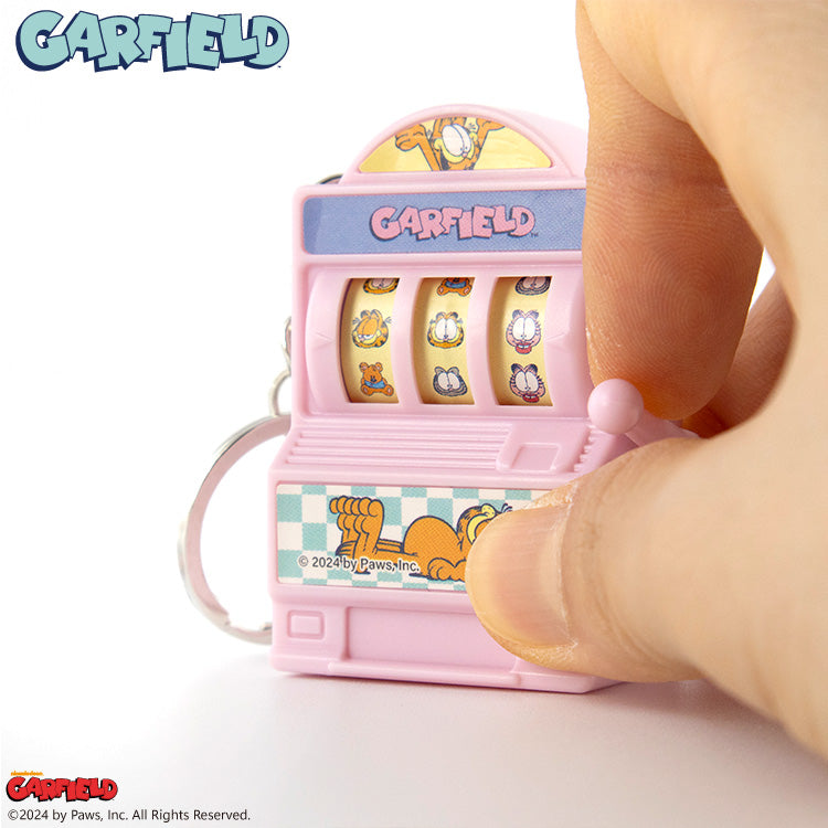 ガーフィールド コラボ スロットキーホルダー