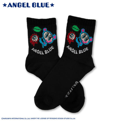 ANGEL BLUE コラボ クルーソックス