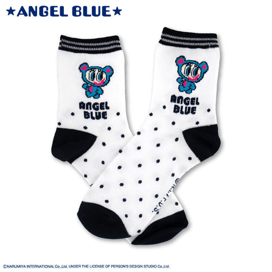ANGEL BLUE コラボ クルーソックス