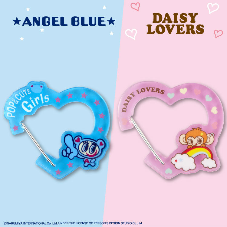ANGEL BLUE　DAISY LOVERS コラボ アクリルカラビナ