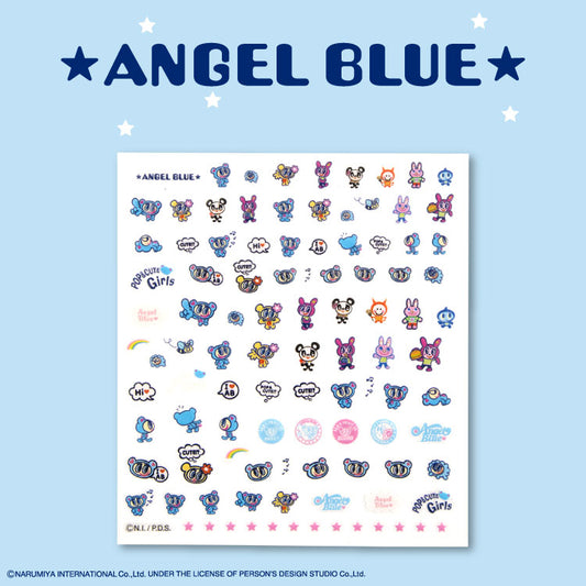ANGEL BLUE コラボ ネイルシール