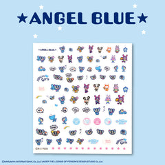 ANGEL BLUE コラボ ネイルシール