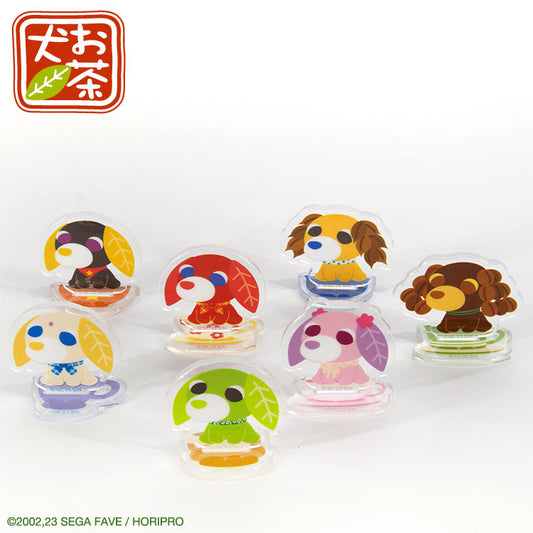 お茶犬 コラボ ランダムミニアクリルスタンド