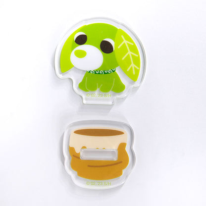 お茶犬 コラボ ランダムミニアクリルスタンド