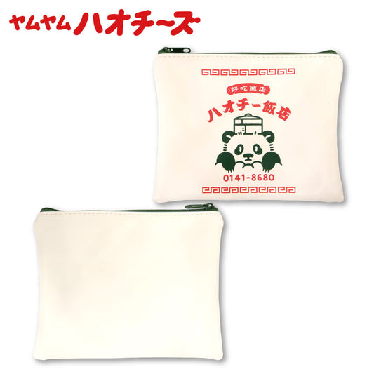 オビワン コラボ 合皮フラットポーチ