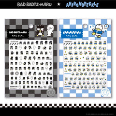 バッドばつ丸&あひるのペックル コラボ ネイルシール