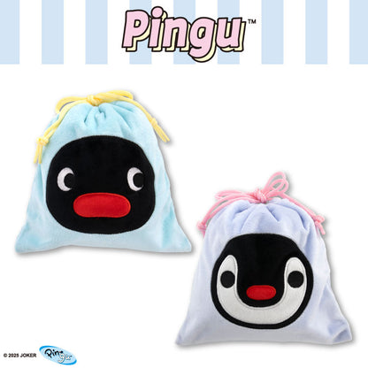 ピングー コラボ ふわふわ巾着