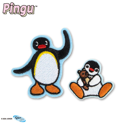 ピングー コラボ アイロンワッペン