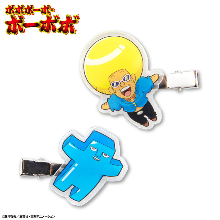 ボボボーボ・ボーボボ コラボ アクリル前髪クリップ