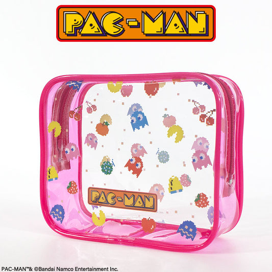パックマン コラボ クリア箱型ポーチ