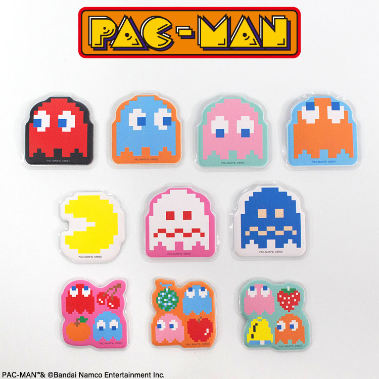 パックマン コラボ ぷっくりシール
