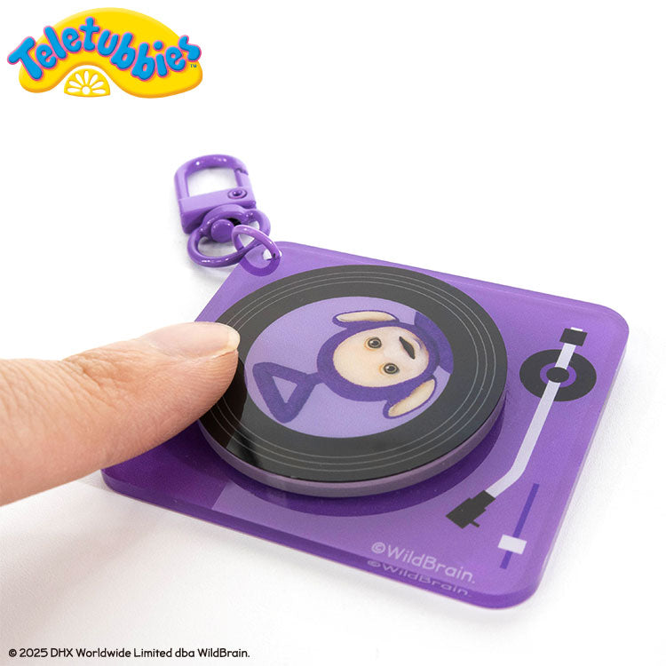 テレタビーズ コラボ レコード風アクリルキーホルダー