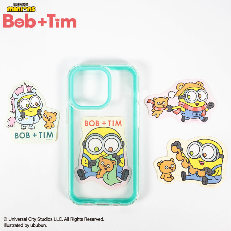 MINIONS Bob+Tim コラボ ステッカー