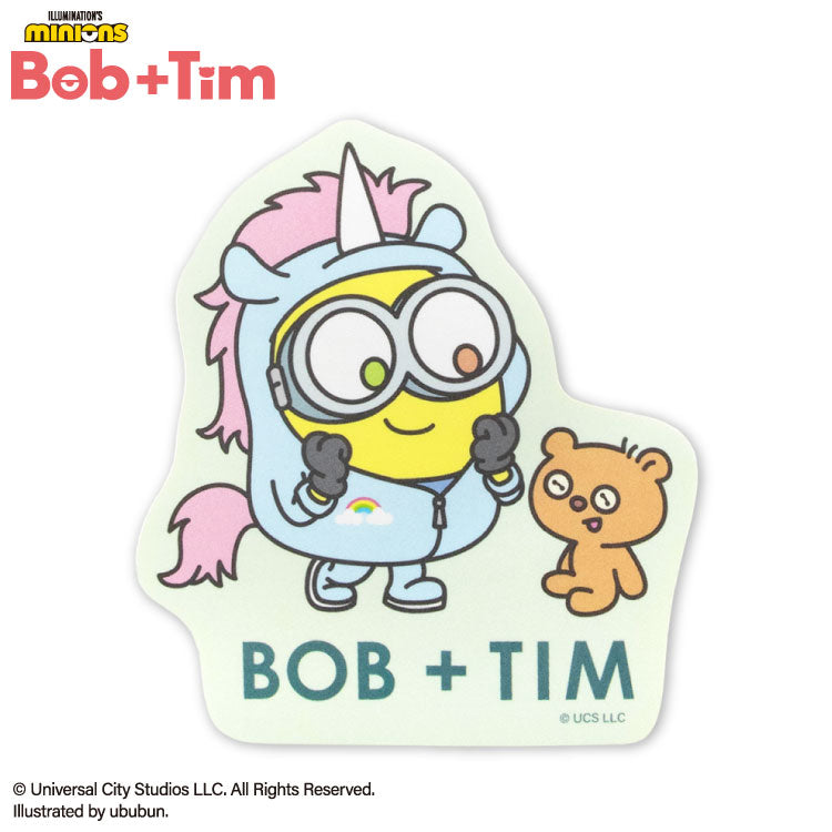 MINIONS Bob+Tim コラボ ステッカー