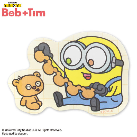 MINIONS Bob+Tim コラボ ステッカー