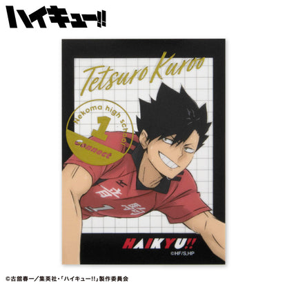 ハイキュー!! コラボ ランダムステッカー(クリア)