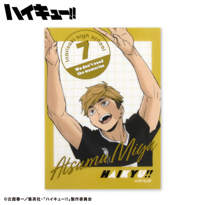 ハイキュー!! コラボ ランダムステッカー(クリア)
