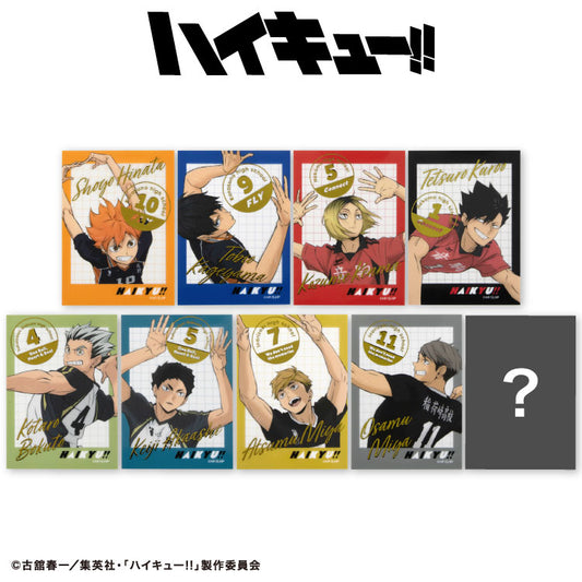 ハイキュー!! コラボ ランダムステッカー(クリア)