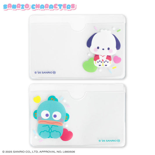 サンリオキャラクターズ ぷにきゅきゅデザイン 顔隠し学生証ケース2P