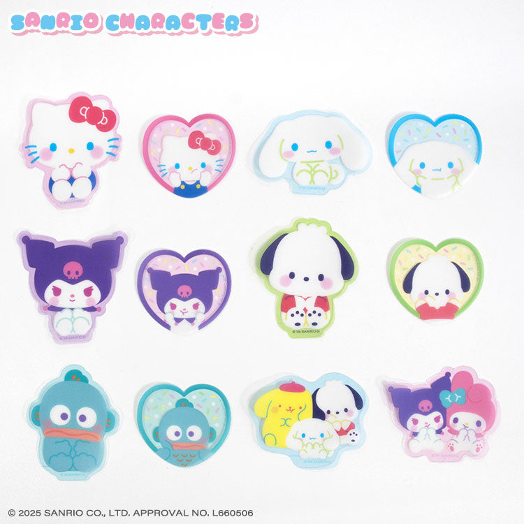 サンリオキャラクターズ ぷにきゅきゅデザイン フレークステッカー