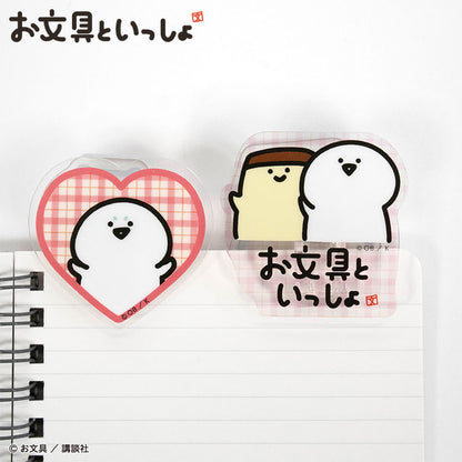 お文具といっしょ コラボ アクリルスタンドクリップ2P