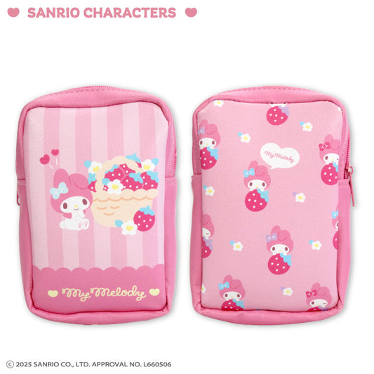 サンリオキャラクターズ シンプルかわいい リップポーチ
