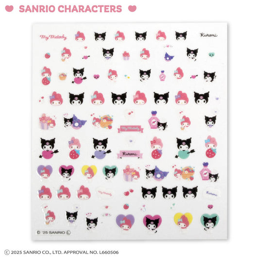 サンリオキャラクターズ シンプルかわいい ネイルパーツシール