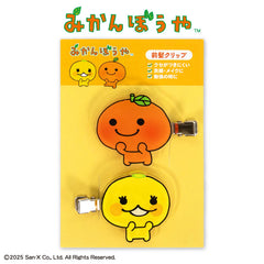 みかんぼうや コラボ アクリル前髪クリップ