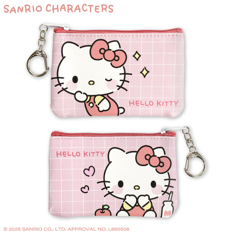 サンリオキャラクターズ ゆるっとシンプル ミニフラットポーチ