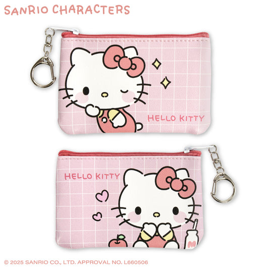 サンリオキャラクターズ ゆるっとシンプル ミニフラットポーチ