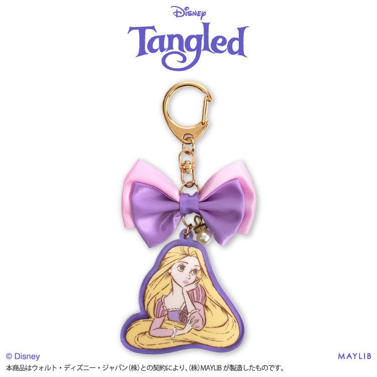 塔の上のラプンツェル リボン付きアクリルキーホルダー