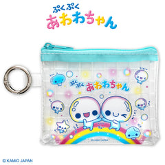 ぷくぷくあわわちゃん コラボ クリアメッシュポーチ