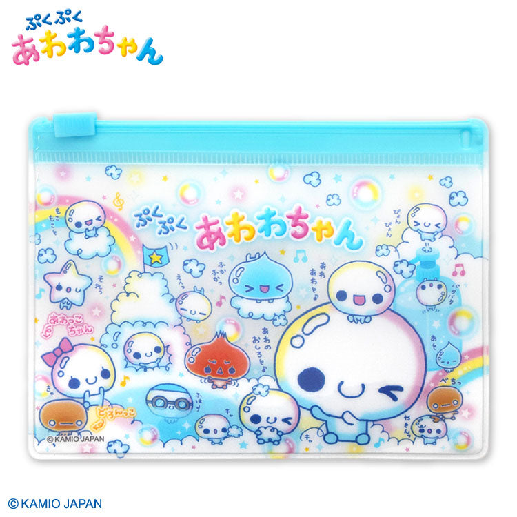 ぷくぷくあわわちゃん コラボ フレークステッカー