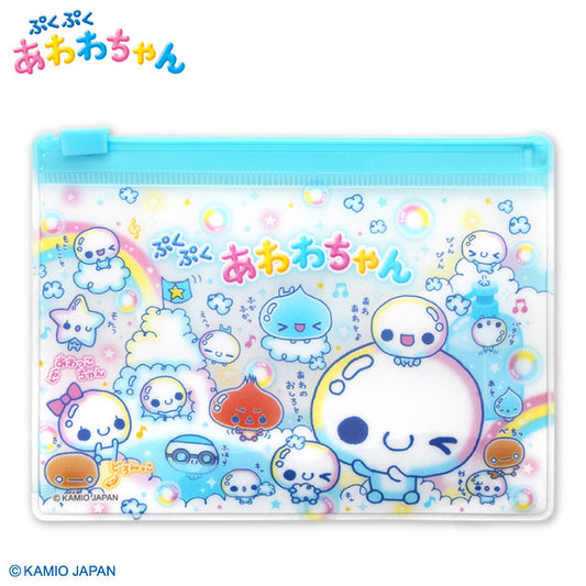 ぷくぷくあわわちゃん コラボ フレークステッカー