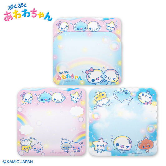 ぷくぷくあわわちゃん コラボ ダイカットメモ