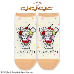 【二次予約】にゃんにゃんにゃんこ コラボ アンクルソックス