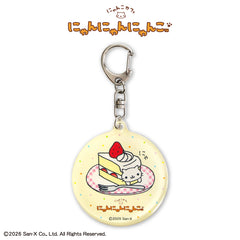 【二次予約】にゃんにゃんにゃんこ コラボ ぷっくりアクリルキーホルダー