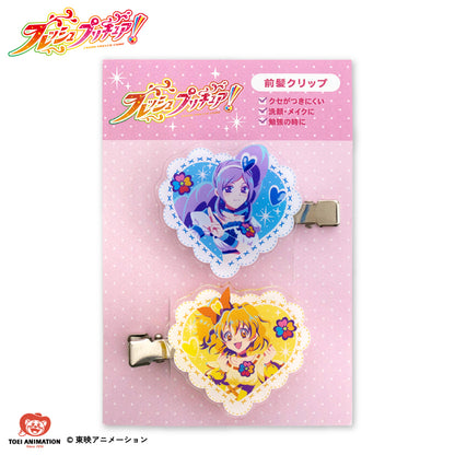フレッシュプリキュア！ コラボ アクリル前髪クリップ