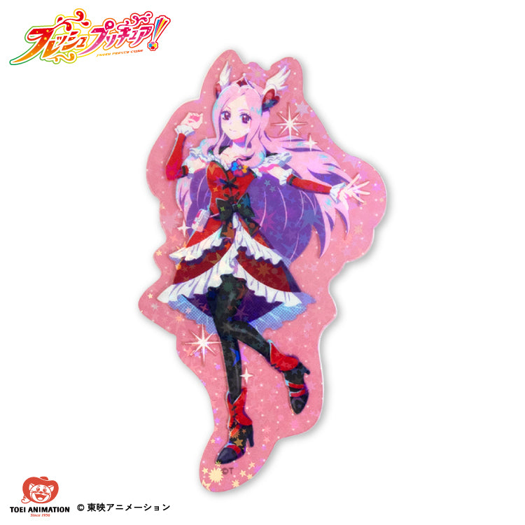 フレッシュプリキュア！ コラボ ランダムステッカー(クリア)