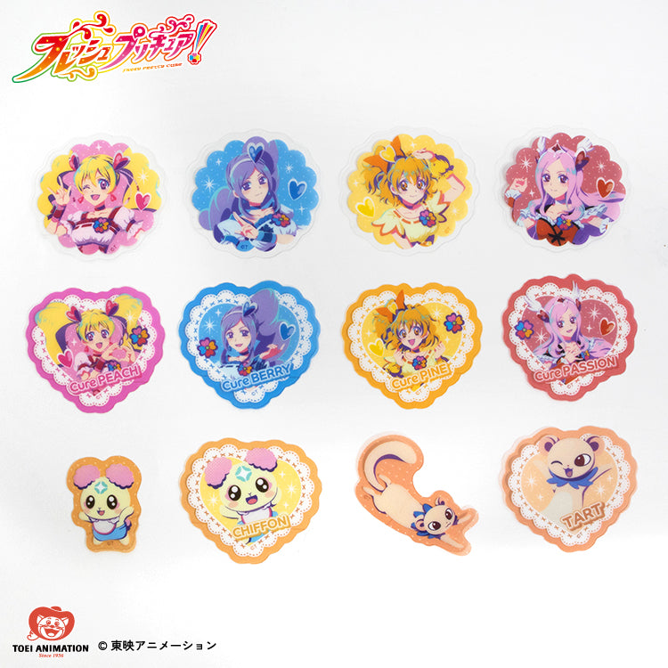 フレッシュプリキュア！ コラボ フレークステッカー